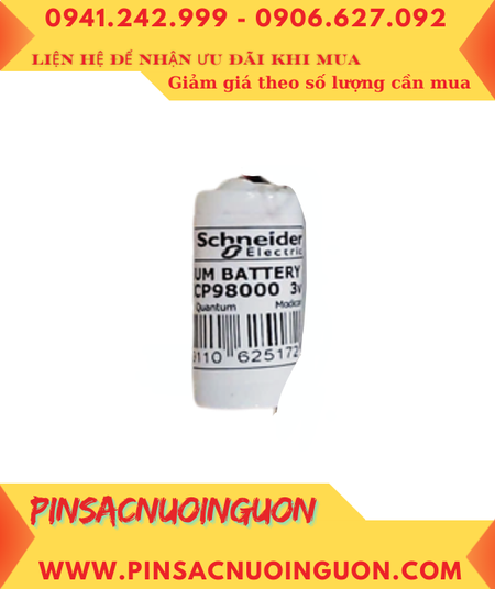 SCHNEIDER 990XCP98000, Pin nuôi nguồn PLC SCHNEIDER 990XCP98000 Lithium 3v chính hãng