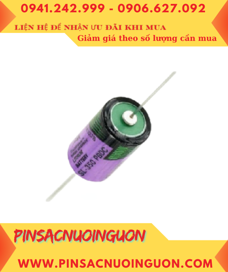 Tadiran SL-750; Pin nuôi nguồn PLC Tadiran SL-750 lithium 3.6v 1/2AA 1100mAh _Xuất xứ Israel