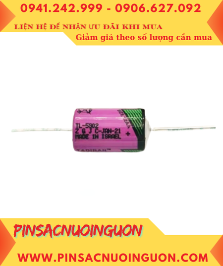 Pin TL-5902; Pin Tadiran TL-5902; Pin nuôi nguồn Tadiran TL-5902 lithium 3.6v 1/2AA 1200mAh _Xuất xứ Israel