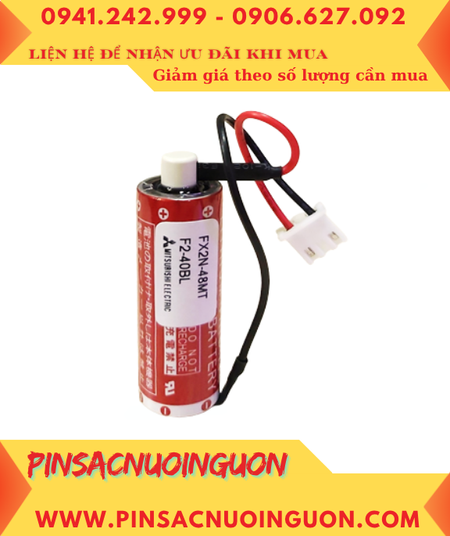 Mitsubishi FX2N-48MT; Pin nuôi nguồn Mitsubishi FX2N-48MT AA 1800mAh chính hãng, Xuất xứ Nhật
