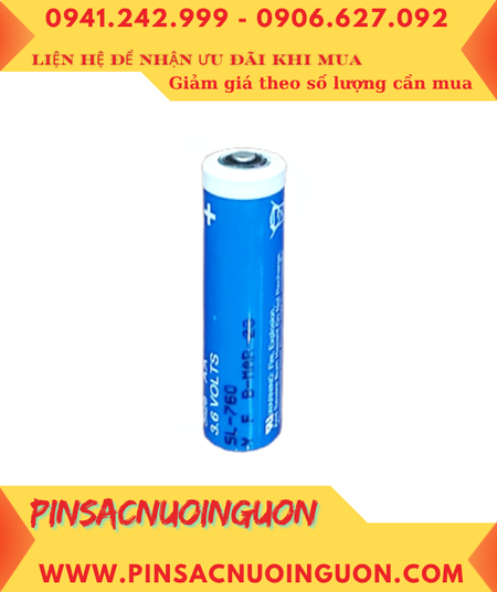 Sonnecell SL-760, Pin nuôi nguồn PLC Sonnecell SL-760 lithium 3.6v AA 2200mAh chính hãng /Xuất xứ ĐỨC