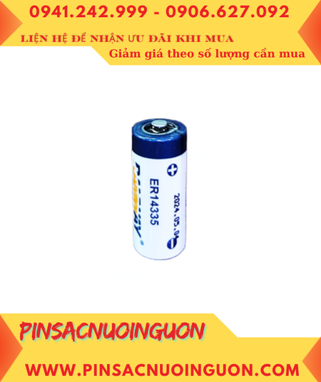 RAMWAY ER14335, Pin nuôi nguồn RAMWAY ER14335 Lithium 3.6v Thionyl Chloride (Li-SOCl2) Cylindrical