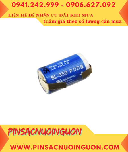 Pin Sonnecell SL-350; Pin SL-350; Pin nuôi nguồn PLC Sonnecell SL-350 lithium 3.6v 1/2AA 1000mAh _Xuất xứ Đức