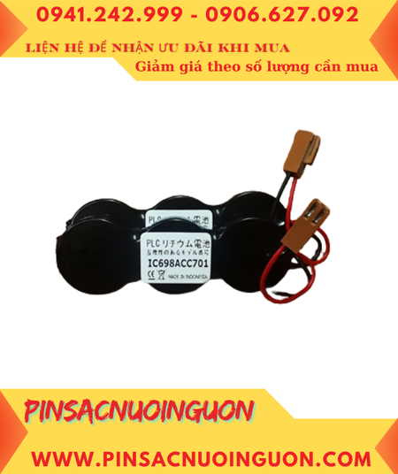GE Fanuc 44A747665-001R03, Pin nuôi nguồn GE Fanuc 44A747665-001R03 lithium 3v chính hãng