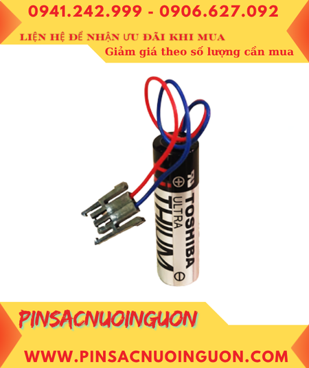 Toshiba ER6V; Pin nuôi nguồn PLC Toshiba ER6V lithium 3.6v AA 2000mAh chính hãng _Xuất xứ Nhật