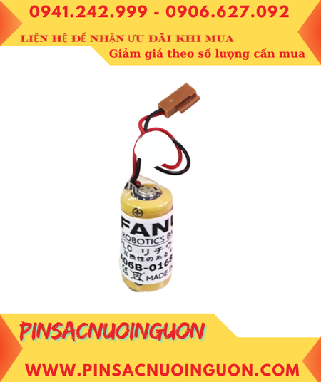 GE Fanuc A06B-0168-D111, Pin nuôi nguồn GE Fanuc A06B-0168-D111 lithium 6v, Xuất xứ Nhật