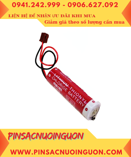 Maxell ER6VCT; Pin nuôi nguồn PLC Maxell ER6VCT 3.6v AA 2000mAh Lithium Thionyl Chloride