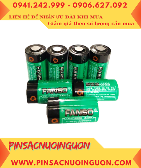 Fanso CR17335E; Pin nuôi nguồn FANSO CR17335SE 2/3A lithium 3v chính hãng