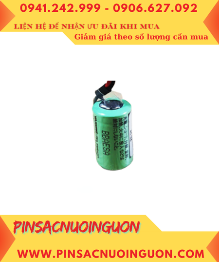 Sanyo CR14250SE-R (Zắc PH2.0), Pin nuôi nguồn Sanyo CR14250SE-R lithium 3.0v 1/2AA, Xuất xứ NHẬT