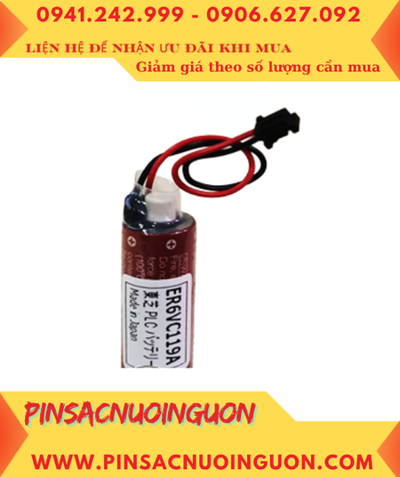 Pin ER6VC119A _Pin nuôi nguồn PLC ER6VC119A lithium 3.6v AA 2000mAh chính hãng _Made in Japan