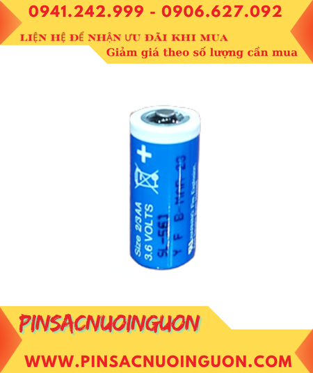 Sonnecell SL-561; Pin nuôi nguồn PLC Sonnecell SL-561 lithium 3.6v 2/3AA 1100mAh _Xuất xứ Đức