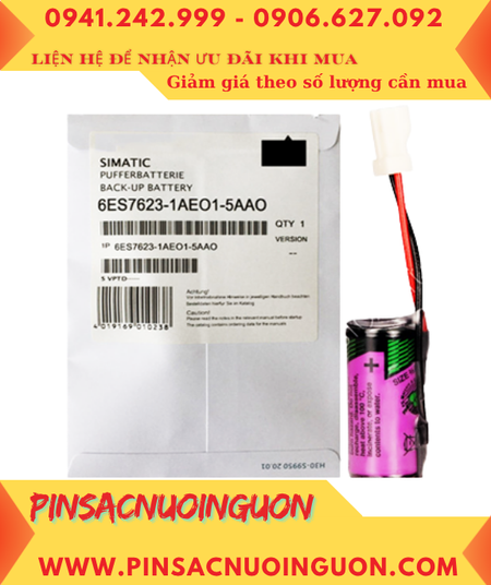 Siemens 6ES7623-1AE01-5AA0, Pin nuôi nguồn Siemens 6ES7623-1AE01-5AA0 3.6v _Xuất xứ Đức