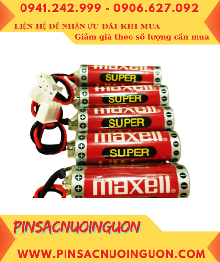 Maxell ER6B, Pin nuôi nguồn PLC Maxell ER6B SUPER lithium 3.6v AA 1800mAh chính hãng _Xuất xứ Nhật