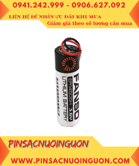 FANSO ER14505H (Zắc PH2.0); Pin nuôi nguồn FANSO ER14505H lithium AA 3.6v 2700mAh chính hãng