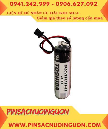 Pin ER6VC119A11-11; Pin nuôi nguồn ER6VC119A11-11 lithium 3.6v AA 2000mAh, Xuất xứ Nhật