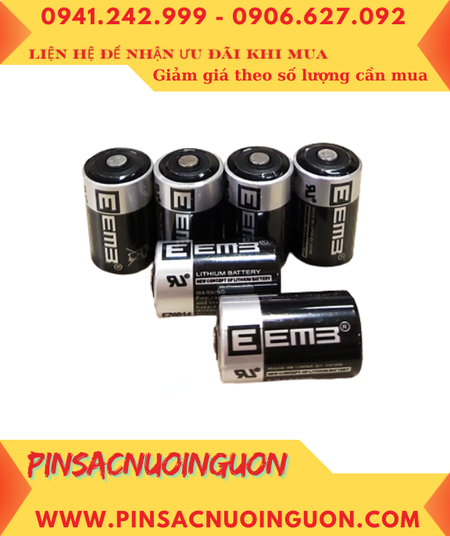 EEMB ER14250, Pin nuôi nguồn PLC EEMB ER14250 lithium 3.6v 1/2AA 1200mAh chính hãng