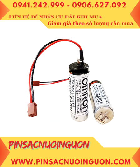 Omron CS1W-BAT01; Pin nuôi nguồn Omron CS1W-BAT01 lithium 3.6v A 2700mAh CHUẨN EU_Xuất xứ Nhật