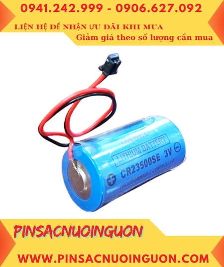 Pin DKSLL CR23500SE, Pin nuôi nguồn PLC DKSLL CR23500SE lithium 3V 5000mAh chính hãng