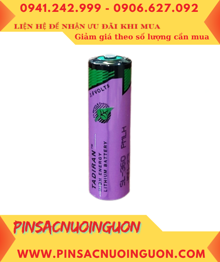 Pin Tadiran SL-360; Pin SL-360; Pin nuôi nguồn PLC Tadiran SL-360 lithium 3.6v AA 2400mAh _Xuất xứ Israel