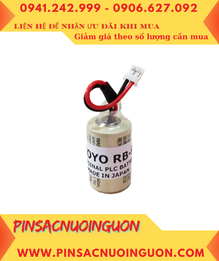Koyo RB-9, Pin nuôi nguồn PLC Koyo RB-9 lithium 3v 950mAh chính hãng _Xuất xứ Nhật
