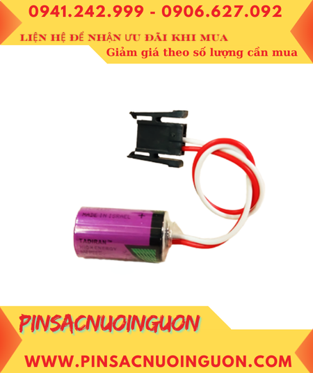 Tadiran TL-5902 (ZẮC CẮM); Pin nuôi nguồn Tadiran TL-5902 lithium 3.6v 1/2AA 1200mAh _Xuất xứ Israel