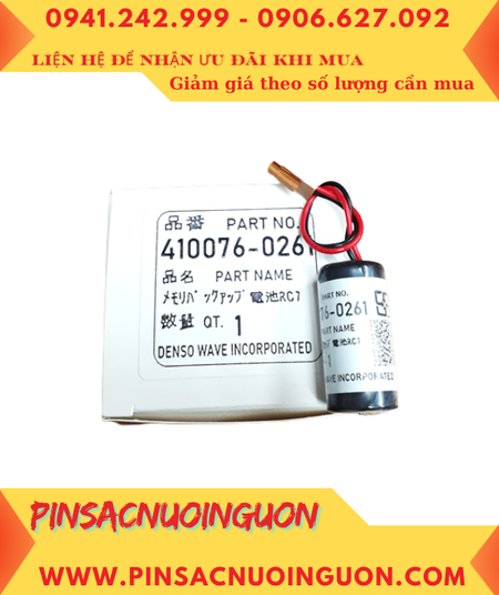 DENSO ROBOT 410076-0261, Pin nuôi nguồn PLC 410076-0261 chính hãng