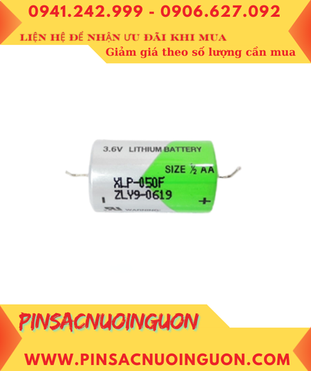 XENO XLP-050F; Pin nuôi nguồn XENO XLP-050F lithium 3.6v 1/2AA 1200mAh _Xuất xứ Hàn Quốc