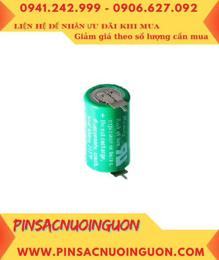 Pin Varta CR1/2AA _Pin CR1/2AA; Pin nuôi nguồn PLC Varta CR1/2AA 1/2AA 950mAh _Made in Germany