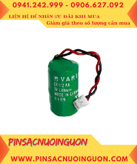 Pin Varta CR1/2AA _Pin CR1/2AA; Pin nuôi nguồn PLC Varta CR1/2AA 1/2AA 950mAh _Made in Germany