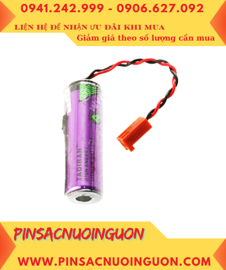 Tadiran TLH-5903 (Zắc NÂU), Pin nuôi nguồn Tadiran TLH-5903 lithium 3.6v AA 2000mAh (chịu nhiệt cao) _Made in Israel
