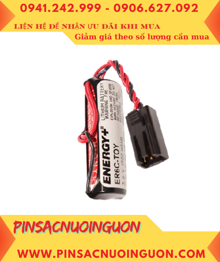 Toyo ER6C-TOY _Pin nuôi nguồn Toyo ER6C-TOY lithium 3.6v 2000mAh chính hãng, Xuất xứ Nhật