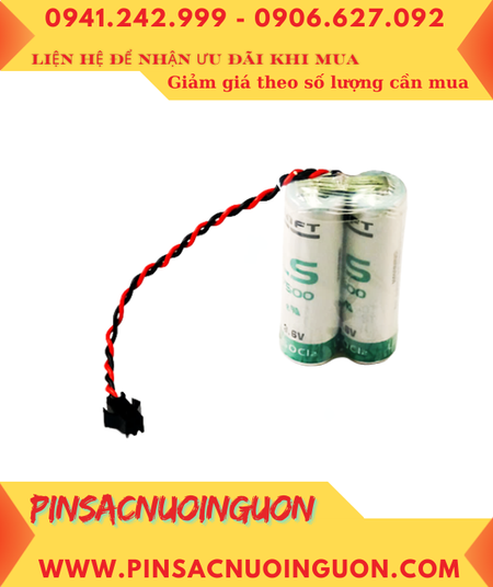 NACHI BAT06, Pin nuôi nguồn PLC NACHI BAT06 Robot Lithium 3.6v 7200mAh chính hãng, Xuất xứ PHÁP