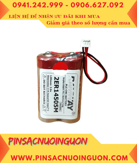 RAMWAY 2ER14505M (2 viên ghép đôi); Pin nuôi nguồn RAMWAY ER14505M AA 2200mAh lithium 3.6v