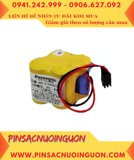 Panasonic BR-2/3AGCT4A; Pin nuôi nguồn Panasonic BR-2/3AGCT4A lithium 6v /Xuất xứ NHẬT