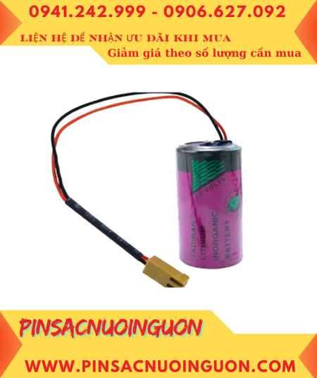 Tadiran TL-4920, Pin nuôi nguồn máy ép phun Sumitomo _Pin Tadiran TL-4920 lithium 3.6v 9000mAh chính hãng