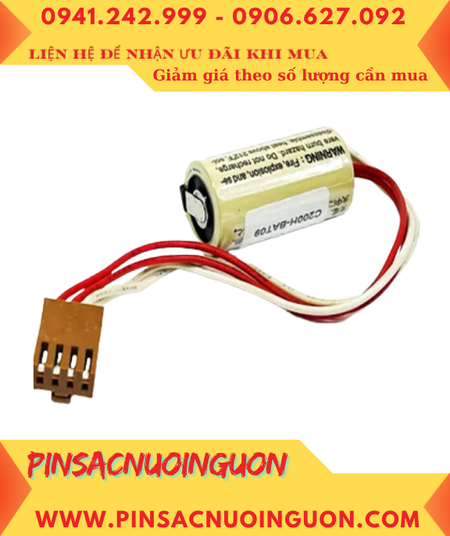 Sanyo CR17335SE, Pin nuôi nguồn Sanyo CR17335SE lithium 3v 2/3A 1800mAh, Xuất xứ Nhật