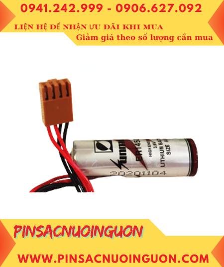 Sunmoon ER14505 (JEA2.54-4P), Pin nuôi nguồn Sunmoon ER14505 lithium 3.6v AA 2600mAh