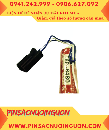 TOYODA TXP-6480, Pin nuôi nguồn PLC TOYODA TXP-6480 lithium 3.6v 1800mAh /Xuất xứ NHẬT