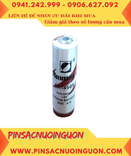 Pin ER14505 _Pin Sunmoon ER14505; Pin nuôi nguồn Sunmoon ER14505 lithium 3.6v AA 2600mAh chính hãng