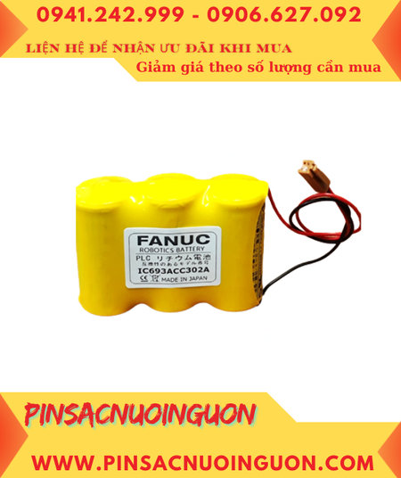 Fanuc IC693ACC302A; Pin nuôi nguồn Fanuc IC693ACC302A (Orginal không vỏ hộp) _Xuất xứ Nhật