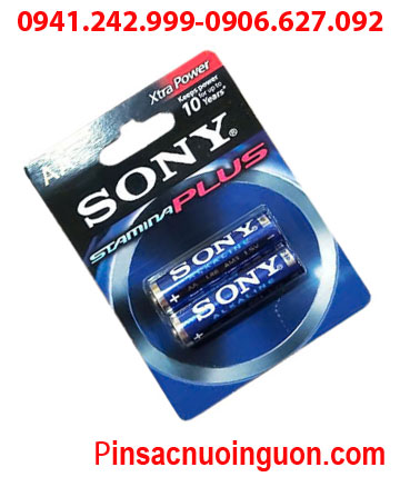 Sony LR6 AM3, Pin AA 1.5v Sony Alkaline Plus LR6 AM3 Extra Power chính hãng, Xuất xứ Indonesia