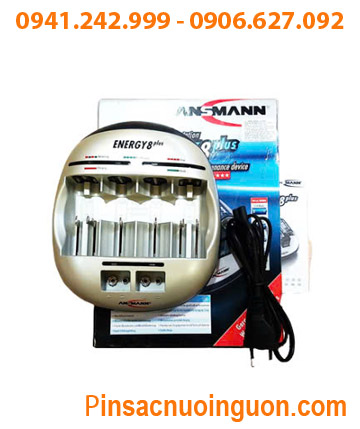Ansman Energy 8Plus; Máy sạc pin Ansman Energy 8Plus _Sạc đa năng tất cả các cỡ Pin AA-AAA-C-D-9v