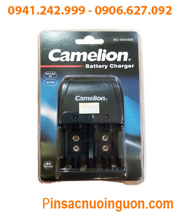 Camelion BC-0904SM; Máy sạc pin Camelion BC-0904SM _ 04 khe sạc _Sạc được 2-4 Pin AA-AAA-9v