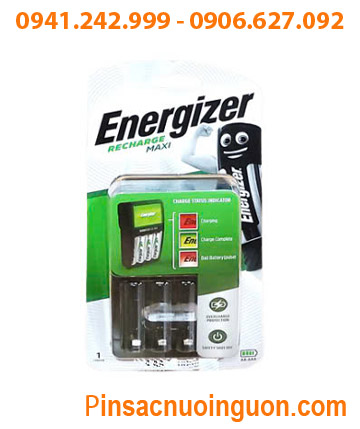 Energizer CHVCM4; Máy sạc pin AA-AAA Energizer CHVCM4 _Sạc 1,2,3,4 pin (Không kèm pin) |Mẫu mới