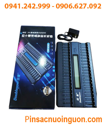 DoublePow DP-K20 _Máy sạc pin AA NiMh (20 khe sạc-lần sạc được 20viên, màn hình LCD), B.hành 06tháng