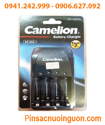 Máy sạc pin Camelion BC-0905A _Sạc nhanh 2giờ _Sac được 1,2,3,4 pin AA-AAA _tự tắt nguồn điện khi sạc đầy pin