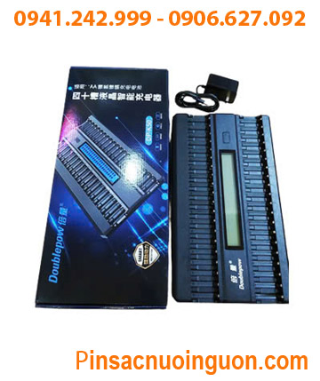DoublePow DP-K20 _Máy sạc pin AA NiMh (20 khe sạc-lần sạc được 20viên, màn hình LCD), B.hành 06tháng