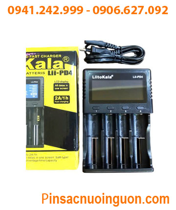 LiitoKala Lii-PD4, Máy sạc Pin và đo dung lượng Pin LiitoKala Lii-PD4 (Sạc 4 pin và đo Pin Lithium Li-ion và NiMh)