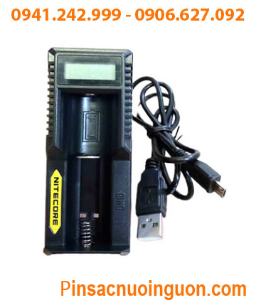 Máy sạc Nitecore UM10 có cổng sạc USB, sạc chuyên dụng cho pin LIthium Li-Ion các size| HÀNG CÓ SẲN