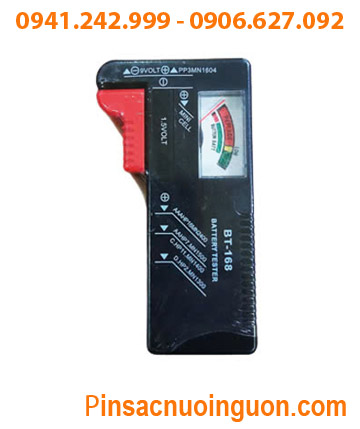 Máy kiểm tra pin BT-168 giúp bạn phân loại pin yếu pin tốt (test tình trạng Pin 9v, AA, AAA, C, D)